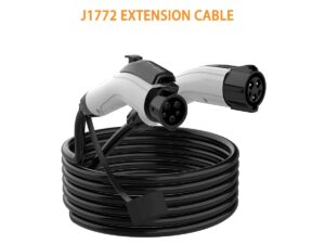 J1772 extension cable 32A IP54 waterproof EV charging cord