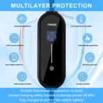 Portable EV Charger 3.5KW | Type 2 IEC62196 / GB/T / J1772 Adjustable 16A | 5M Cable with LCD Display
