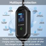 Portable EV Charger 7.2KW 32A | Type2 Type1 GB/T WiFi